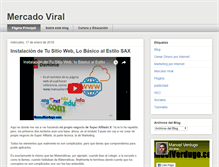 Tablet Screenshot of mercadoviral.com